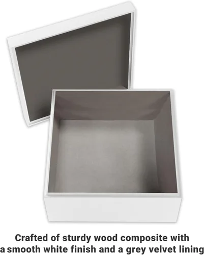 Miniatura 5 de Let's Make Memories Caja de recuerdos personalizada para recién nacido, almacenamiento de recuerdos, caja de recuerdos, decoración de guardería, 6