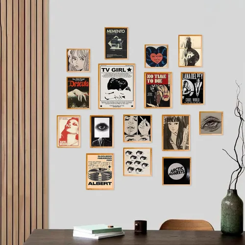 Miniatura 3 de Pósteres Y2K para decoración de habitación de niña del centro de la ciudad, decoración de pared de coqueta retro, carteles de TV para niñas, arte