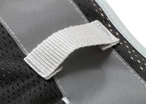 Miniatura 4 de LOHASPRO Chaleco de seguridad de alta visibilidad, chaleco reflectante de malla con bolsillos para hombres y mujeres, estándares ANSI/ISEA Negro 01