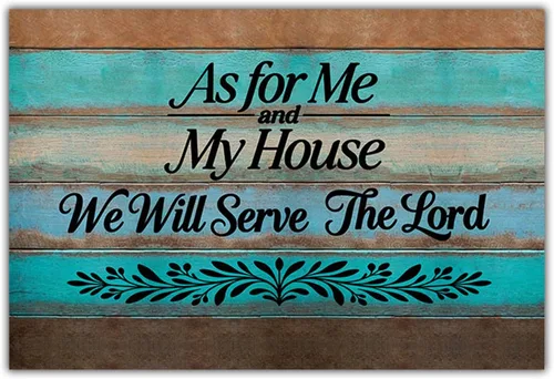 Miniatura 17 de Felpudo con texto en inglés «Bless This Home and All Who Intre», diseño floral de bienvenida, decoración de baño