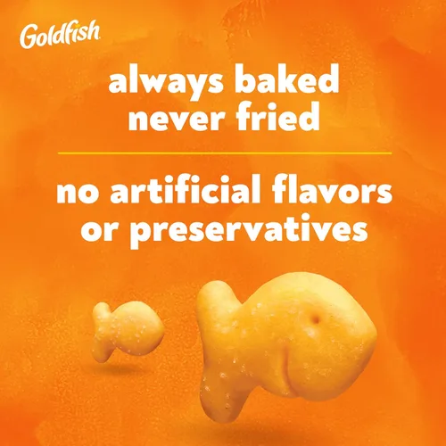 Miniatura 6 de Goldfish Galletas de queso cheddar, bolsa de 10 onzas