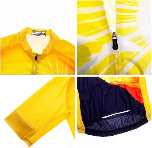 Miniatura 4 de Conjunto de pantalones cortos de ciclismo Pro Team para bicicleta MTB para hombre