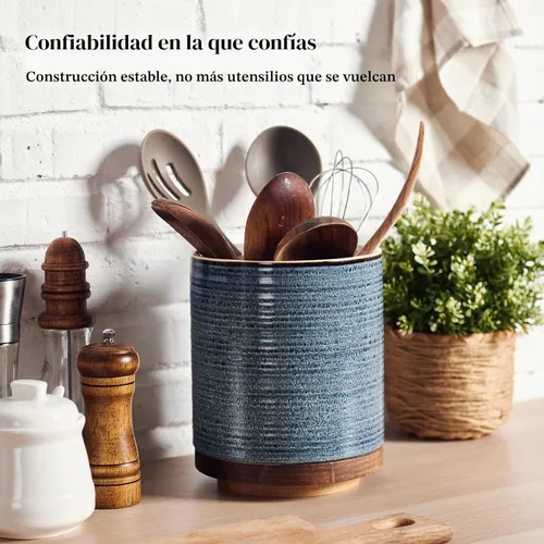 Miniatura 6 de DOWAN Soporte giratorio de 360° para utensilios de cocina extragrande, 7.6 pulgadas para encimera, utensilios de cocina para decoración de cocina