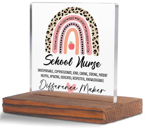 Miniatura 9 de Letrero decorativo de escritorio transparente para después de la escuela, regalo de agradecimiento para mujeres y hombres, regalos de agradecimiento