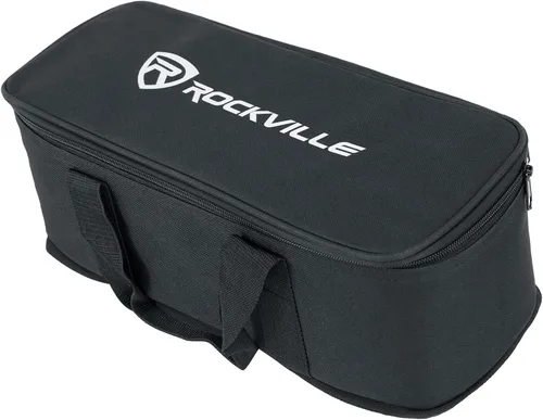 Miniatura 8 de Rockville MINI RF BAG - Funda de transporte para 5 luces MINI RF o IR, interior acolchado, divisores ajustables, perfecto para transporte