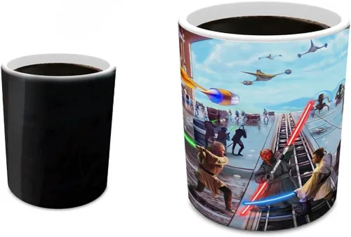 Miniatura 24 de Morphing Mugs Star Wars - The Book of Boba Fett - Un nuevo comienzo - Una taza sensible al calor de 16 onzas - Imagen completa revelada cuando se