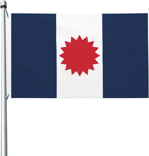 Bandera de doble cara de la presa Tai People Banderas de 3 x 5 pies, bandera de decoración al aire libre, bandera ligera para fiestas en el hogar,