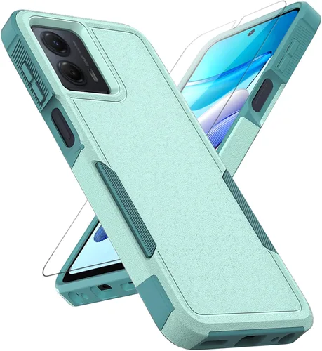 Miniatura 20 de Funda para Moto G 5G 2023 / Moto G Power 5G 2023: funda protectora de doble capa de servicio pesado resistente para teléfono celular a prueba