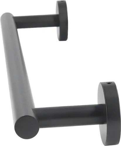 Miniatura 7 de Toallero para baño, toallero de acero inoxidable 304, toallero negro mate de 17.7 in, toallero de barra simple y elegante para baño, cocina