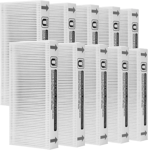 Miniatura 8 de Paquete de 4 filtros de repuesto FRF102B compatibles con purificadores Febreze FRF102B/FHT170/FHT180/FHT190 y filtro U limpio HRF201B/HHT270/HHT290