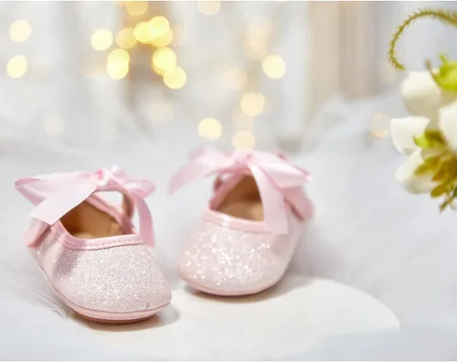 Miniatura 219 de Felix & Flora Zapatos de bebé de suela suave - Zapatos de bebé para caminar, mocasines, suela de goma, zapatos de cuna