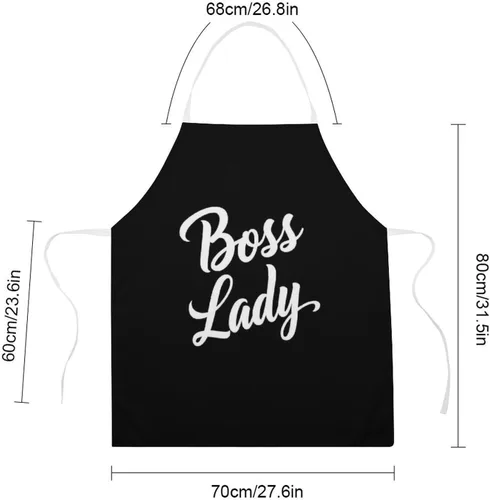 Miniatura 2 de Delantal de chef para mujer, delantal de cocina ajustable, delantales para accesorios de pintura