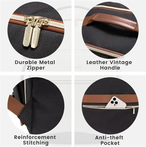 Miniatura 9 de LOVEVOOK Mochila de viaje para llevar a bordo, Mochilas de viaje