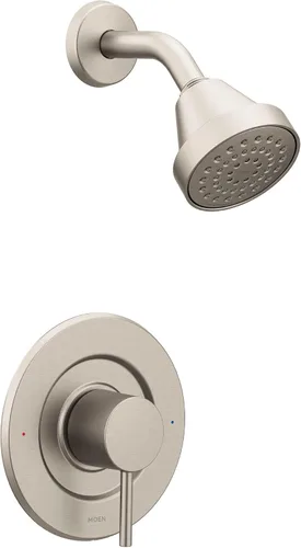 Miniatura 14 de Moen Align Kit de Moldura de Ducha Moderno PPosi-Temp de Oro Cepillado con Balance de Presión, Válvula Requerida, T2192BG