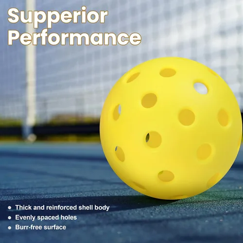Miniatura 5 de FoDau770 Bolas de pickleball Amarillo