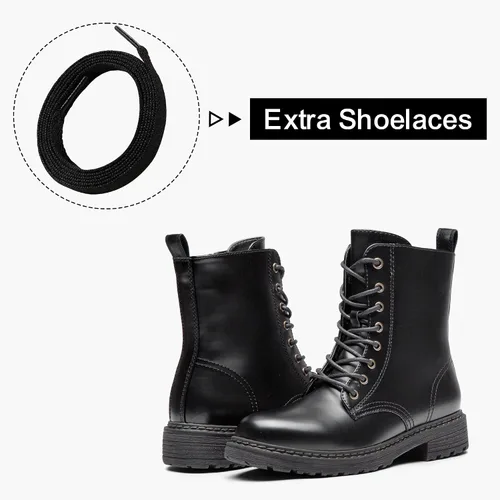 Miniatura 6 de Vepose Botines de combate clásicos con cordones 962223 para mujer