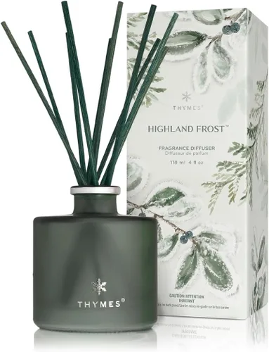 Thymes Petite - Conjunto de Difusor Reed de Aceite – Incluye Varillas Reed Difusoras, Aceite de Fragancia y Botella de Vidrio – Decoración de Lujo