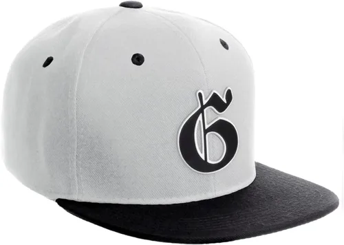 Miniatura 1304 de Daxton Gorra clásica con visera de billete plano con letras del alfabeto inglés antiguo de la A a la Z