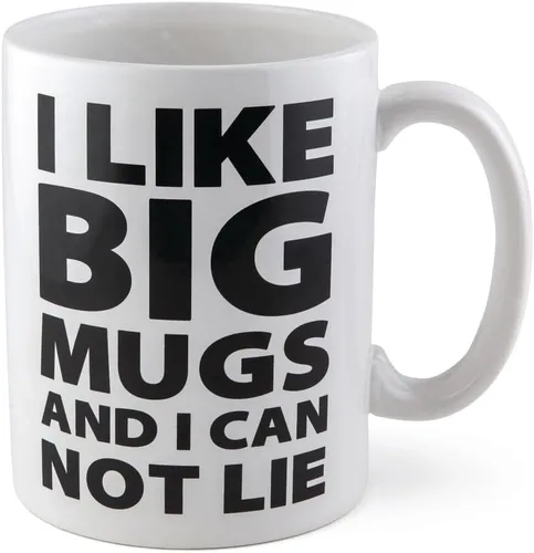 Taza de café extra grande de 64 onzas – Tazas de café gigantes para los amantes – Tazas de cerámica altas resistentes – Taza grande para té – Apto