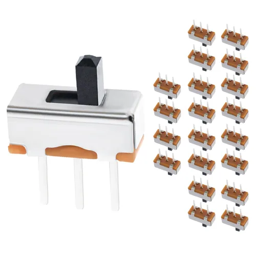 Miniatura 14 de CYT1107 - Interruptor deslizante vertical de 0.197 in de alto, 2 pines, 2 posiciones, panel SPDT 1P2T (paquete de 20)