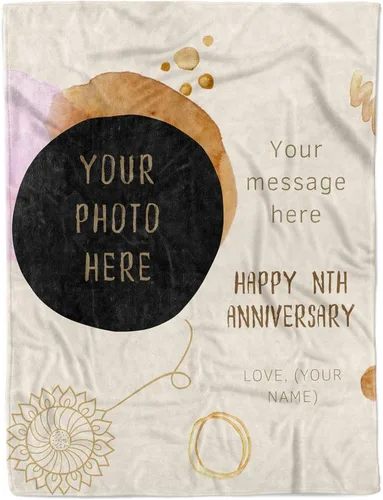 Miniatura 12 de Manta personalizada para esposa de esposo a esposa para pareja, regalos de aniversario para mujeres, regalo para aniversario de boda