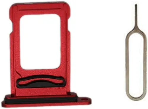 Miniatura 5 de Bandeja para tarjeta SIM con ranura de soporte nano con junta de goma impermeable de repuesto y eyector de pines para iPhone XR