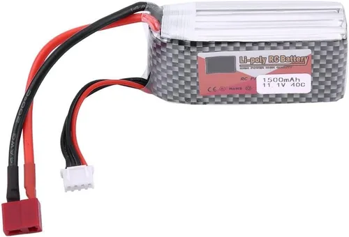 Miniatura 10 de HERCHR Batería LiPo RC LiPo, batería LiPo 3S 11.1V 1300mAh 4500mAh 5500mAh LiPo Batería recargable LiPo Batería con enchufe T para camiones RC Car