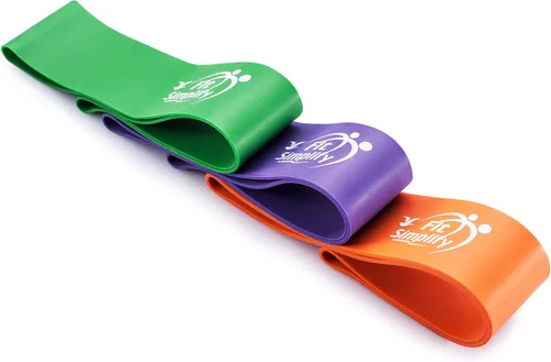 Miniatura 4 de Fit Simplify Bandas de ejercicio de resistencia Pro Series, juego de 3