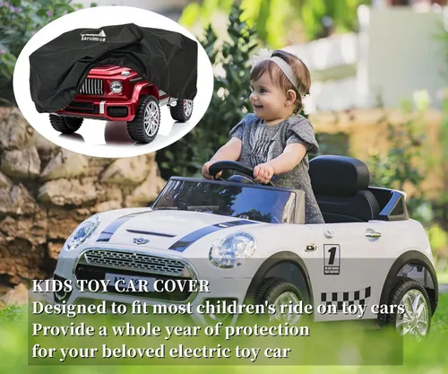 Miniatura 6 de Funda para auto de juguete para niños, resistente al agua, para exteriores, para automóvil eléctrico con pilas, ajuste universal
