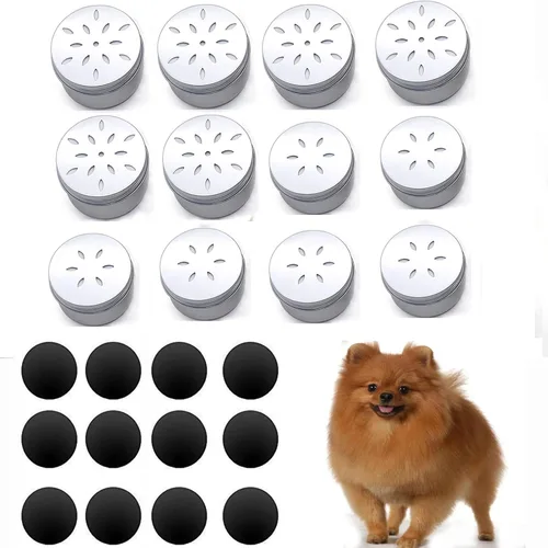 CHENGXINWENHUA Paquete de 6 latas de trabajo para perros, caja de entrenamiento con aroma de perro, contenedores de trabajo para nariz de perro (6