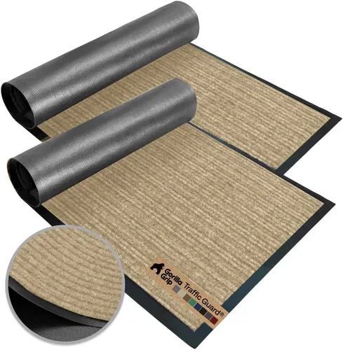 Miniatura 14 de Gorilla Grip - Tapete afelpado original de goma con perfil bajo, resistente, duradero, impermeable y fácil de limpiar para interior y exterior