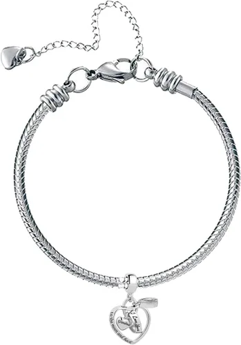 Miniatura 3 de Abalorios de cuentas de corazón para abuela, hermana, mamá, piedra natal, cumpleaños, familia, hija, amor, para pulseras, collares