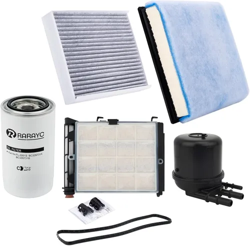 Miniatura 7 de Kit de Reemplazo de Filtro Diesel 6,7L para Ford F250 F350 F450 F550 2017-2019 FD-4625, Filtro de Aire de Motor FA1927