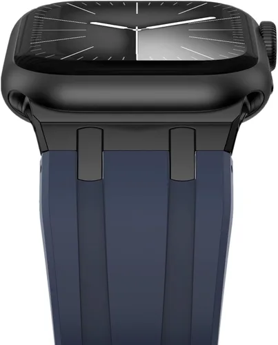 Miniatura 13 de NewWays AP - Correa de lujo para Apple Watch Ultra de 1.929 in 1.811 in 1.772 in 1.732 in 1.654 in 1.614 in 1.575 in 1.496 in para hombres