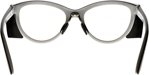 Miniatura 3 de Gafas de seguridad contra la radiación en elegante montura de ojo de gato para mujer con lentes reductores de radiación pb de 0.030 in.