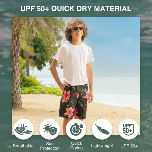 Miniatura 110 de Kanu Surf Traje de baño Yolo de secado rápido UPF 50+ para niños