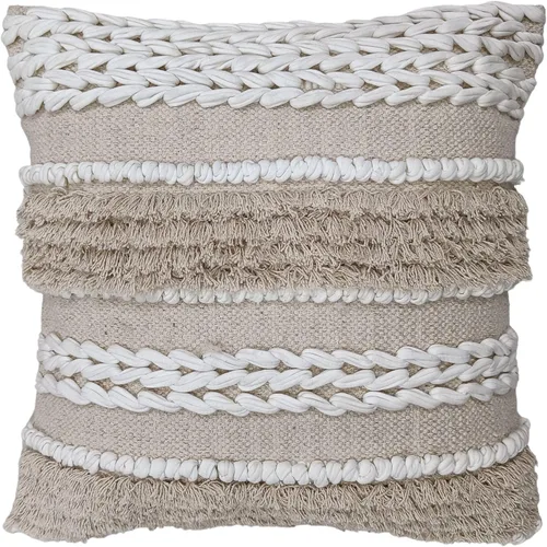 Miniatura 8 de Trade Star Funda de almohada Kilim de 100% algodón, estilo bohemio, copetudo, funda de almohada del suroeste, funda de cojín decorativa tejida a
