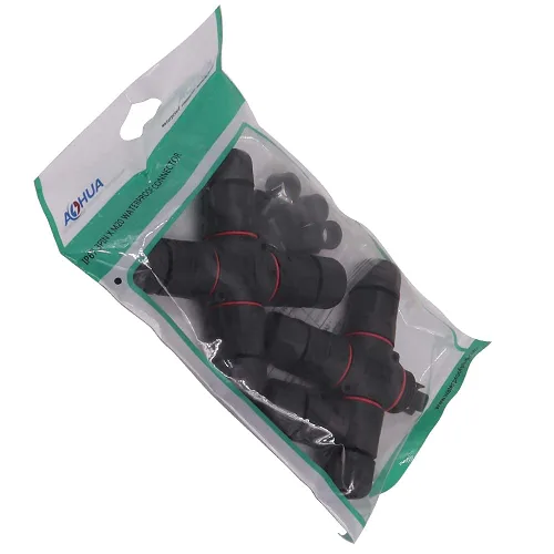 Miniatura 9 de AOHUA Caja de conexiones M20 de 4 vías, impermeable, IP68, caja de salida eléctrica para exteriores, conector de cable de 2 pines para cables