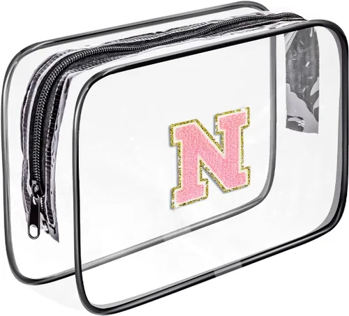 Miniatura 18 de Bolsa de aseo transparente Fodofodo, bolsa de aseo de viaje portátil, bolsa de maquillaje impermeable, organizador de almacenamiento de cosméticos