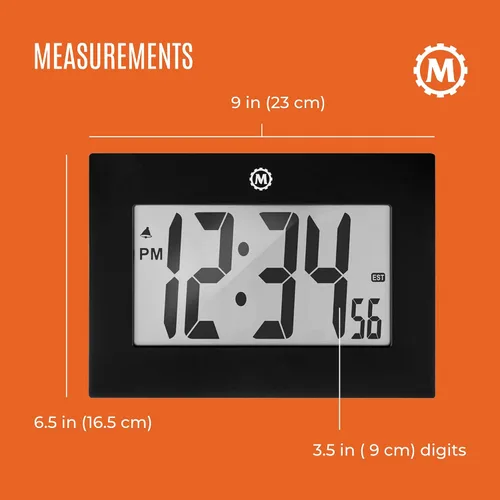 Miniatura 7 de Marathon cl030064p Reloj de dígitos Digital Frame grande