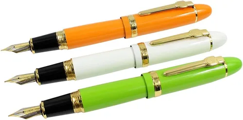 Miniatura 8 de Jinhao 159 - Pluma estilográfica pesada y grande, 3 piezas en 3 colores 3-colores-2