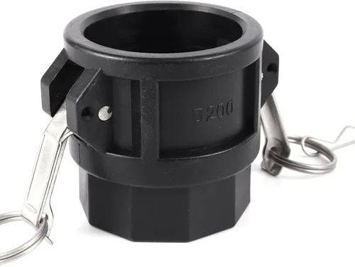Miniatura 3 de Acoplamiento de manguera de leva y ranura de polipropileno,Accesorios Camlock tipo D estándar,Acoplador Camlock hembra con roscas NPT hembra de 2