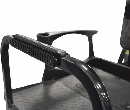 Miniatura 5 de MadJax Genesis 300 - Kit de asiento trasero de aluminio para modelos EZGO RXV 2008 en adelante, cojines negros de lujo