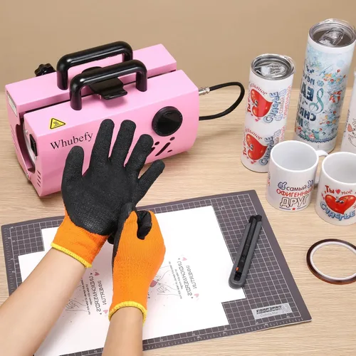Miniatura 3 de Whubefy Máquina de prensa de calor para vasos de 30 onzas, 20 onzas, sublimación, vaso delgado en blanco, 11-16 onzas, café/cerámica/acero