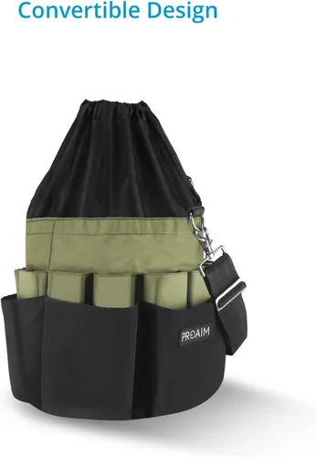 Miniatura 4 de PROAIM Bolsa Cube Stand-by para asistentes de cámara, puños y técnicos Viene con cómoda correa para el hombro para herramientas de utilidad