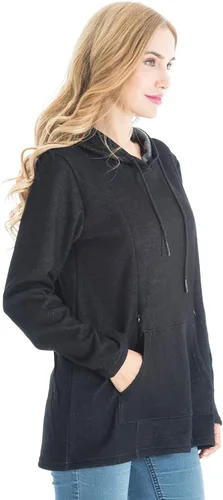 Miniatura 56 de Bearsland - Sudadera de lactancia y maternidad para mujer, con bolsillos y capucha