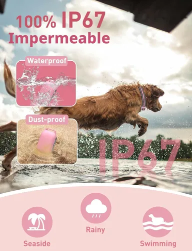 Miniatura 4 de Collar de Entrenamiento para Perros sin Choque, Collar de Perro con Pitido y Vibración con Control Remoto 853M, Collar de Vibración para Perros