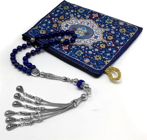 Miniatura 6 de Colección de Lujo- Cuentas de Oración-Cuentas de Preocupación-Tesbih-Tasbih-Tasbeeh-Misbaha-Masbaha-Subha-Sebha-Sibha-Rosario