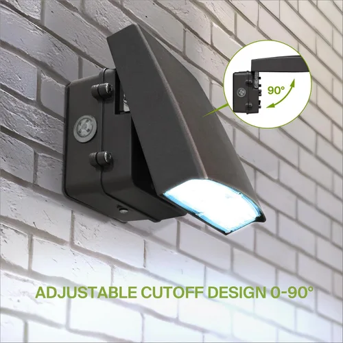 Miniatura 7 de ASD Paquete de luz LED de pared de 12 W, fotocélula de corte ajustable, iluminación exterior del atardecer al amanecer, 3000 K/4000 K/5000 K