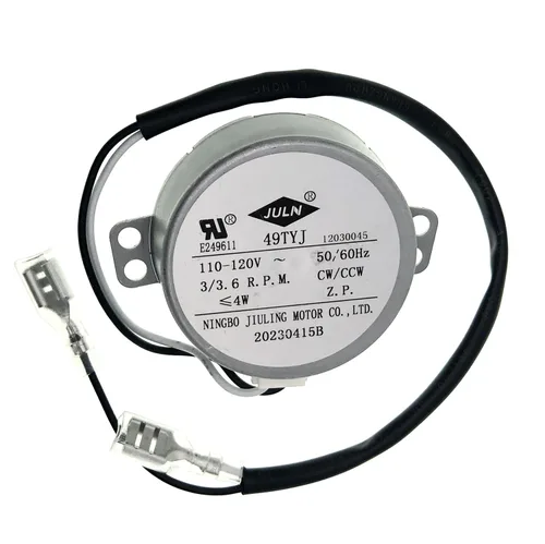 Motor síncrono de 110V-120V para máquina de hielo 49TYJ compatible con 50TYZ-E para máquina de hielo comercial doméstica HZB-12/A HZB-12/B HZB-12/H